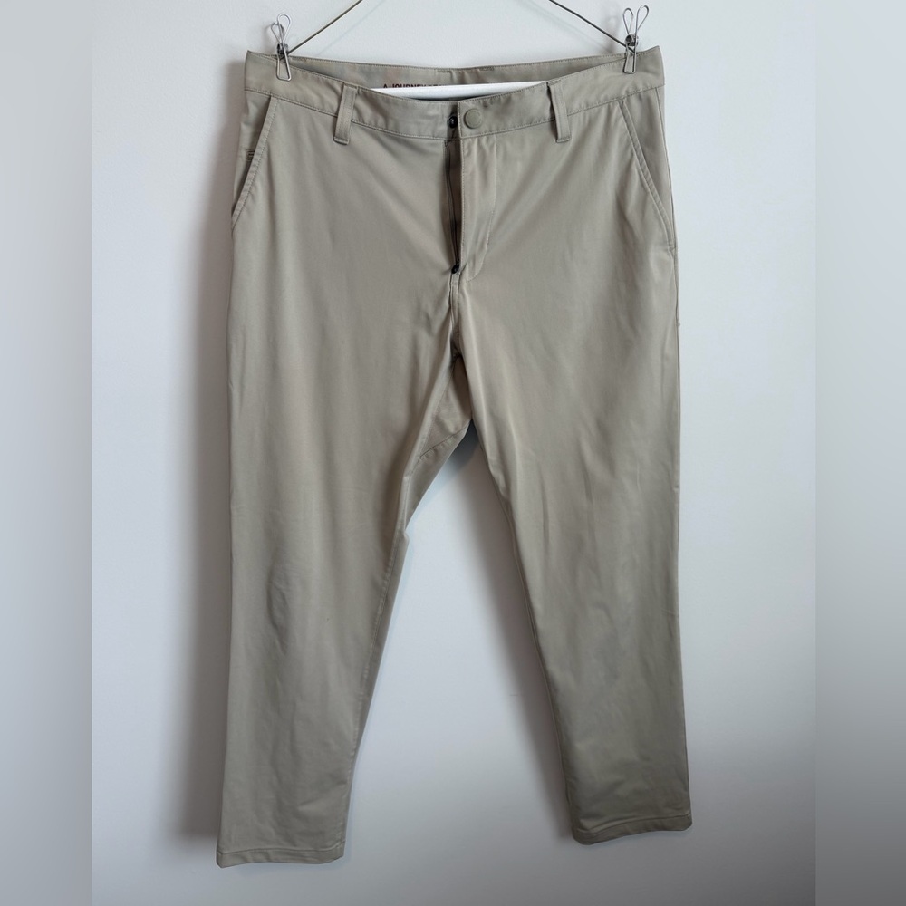 RHONE Men's Commuter Slim Pant - Khaki